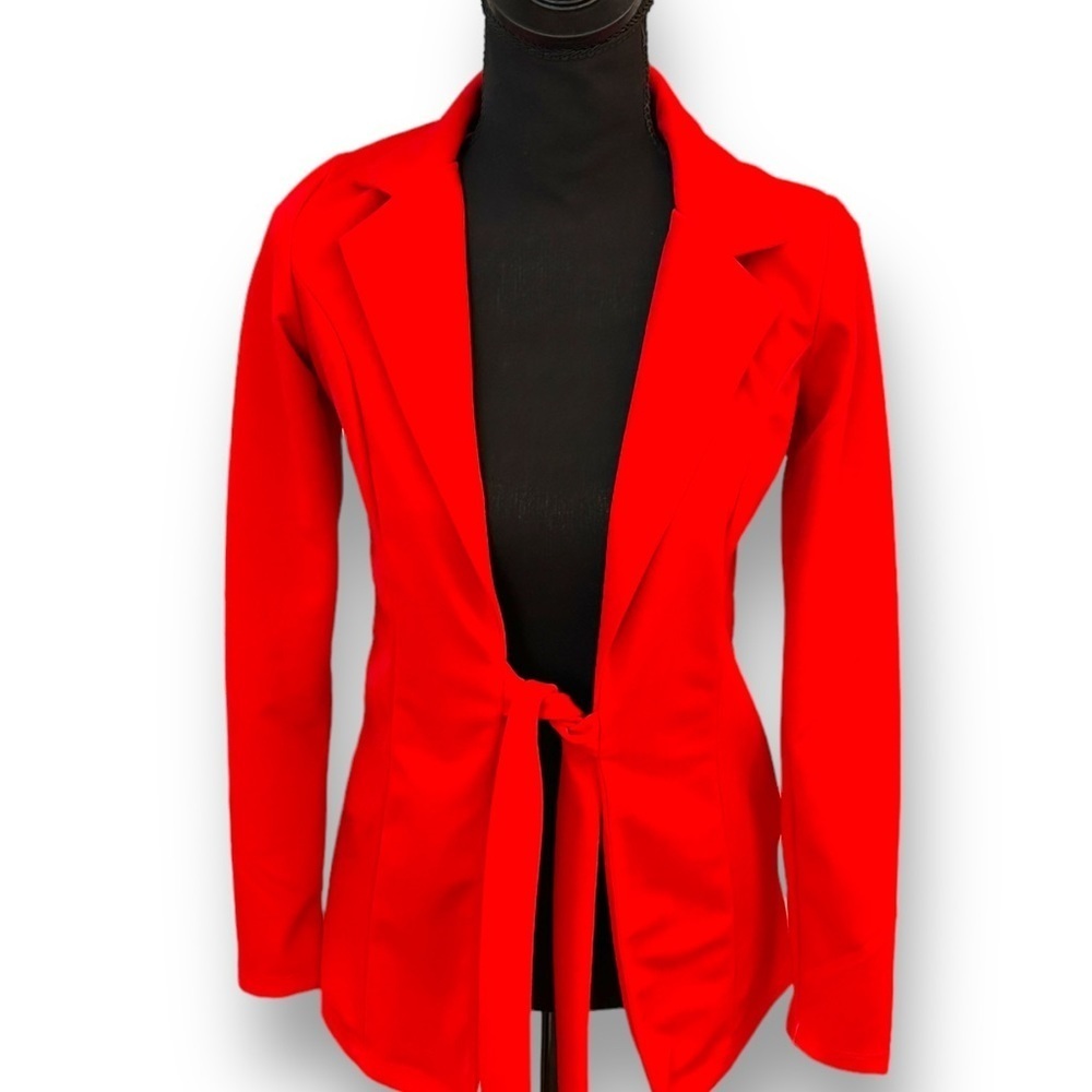 PinkBlush Red Blazer - Picture 4 of 9